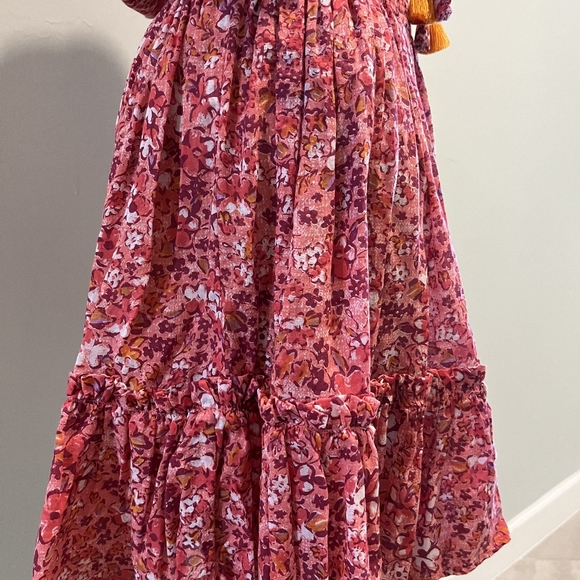 Poupette St. Barth Trina Ruffled Mini Dress Size XS New With Tags - Picture 6 of 16